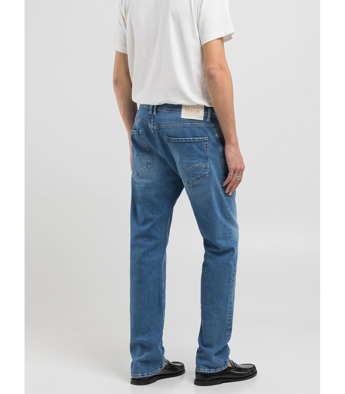 コンフォートROCCO オーガニックコットンストレッチデニム 詳細画像 ブルー 2